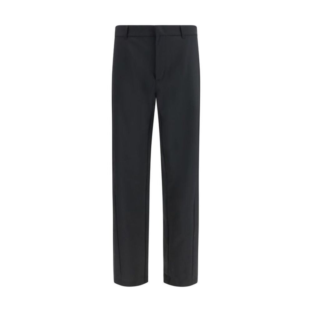 LAMINAR Black Polyester Men's Pants